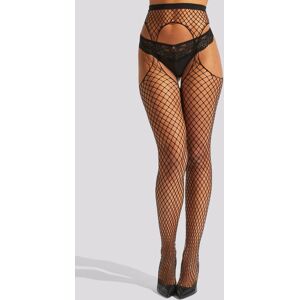 Ann Summers Women's Fishnet Crotchless Tights in Black Size: Small Black S Ann Summers Women's Fishnet Crotchless Tights in Black Size: Small Black S
