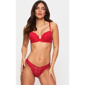 Ann Summers Women's Sexy Lace Brazilian Knickers in Red Size: 24 Red 24 Ann Summers Women's Sexy Lace Brazilian Knickers in Red Size: 24 Red 24