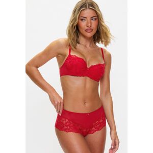 Ann Summers Women's Sexy Lace Short in Red Size: 24 Red 24 Ann Summers Women's Sexy Lace Short in Red Size: 24 Red 24