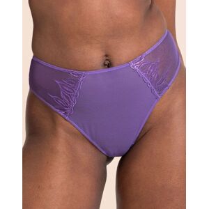 Curvy Kate Women's Flare Deep Thong Brief Knickers Lingerie in Purple Size: Small Purple S Curvy Kate Women's Flare Deep Thong Brief Knickers Lingerie in Purple Size: Small Purple S