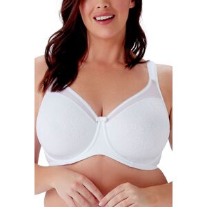 Berlei Women's Beauty Lace Underwired Smoothing Bra - White Size: 44E White 44E Berlei Women's Beauty Lace Underwired Smoothing Bra - White Size: 44E White 44E