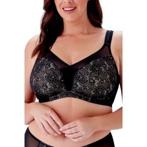 Berlei Women's Beauty Non Wired Minimiser Bra - Black Size: 40DD Black 40DD Berlei Women's Beauty Non Wired Minimiser Bra - Black Size: 40DD Black 40DD