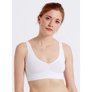 Pretty Polly Women's Seamfree Eco-Wear Soft Comfort Bra - White Size: Medium/Large White M/L Pretty Polly Women's Seamfree Eco-Wear Soft Comfort Bra - White Size: Medium/Large White M/L