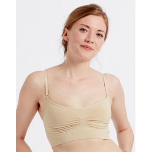 Pretty Polly Women's Seamfree Eco-Wear Bralet - Nude Size: S/M Nude S/M Pretty Polly Women's Seamfree Eco-Wear Bralet - Nude Size: S/M Nude S/M