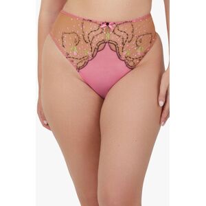 Playful Promises Women's Spank Me Pink & Nude Custom Embroidery High Waist Thong Size: 10 Pink 10 Playful Promises Women's Spank Me Pink & Nude Custom Embroidery High Waist Thong Size: 10 Pink 10