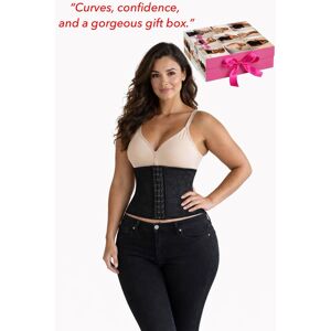 FIGURE8 SHAPEWEAR Women's Womens Shapewear Figure8 Size 18 Waist Shaping Lace Corset Black Black 18 FIGURE8 SHAPEWEAR Women's Womens Shapewear Figure8 Size 18 Waist Shaping Lace Corset Black Black 18