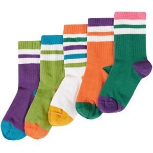 Frugi Reed Rib Socks 5 pack Size: 13-2 Multicolor 13-2 Frugi Reed Rib Socks 5 pack Size: 13-2 Multicolor 13-2