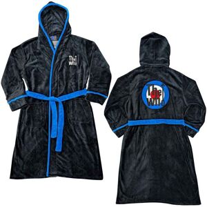 Who Target Band Logo Bathrobe in Black Size: Medium Black M Who Target Band Logo Bathrobe in Black Size: Medium Black M
