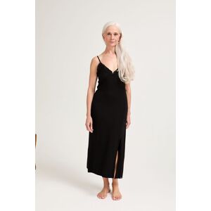Pretty You London Women's Bamboo Frill Chemise in Black Size: 10 Black 10 Pretty You London Women's Bamboo Frill Chemise in Black Size: 10 Black 10
