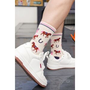 Sock Talk Women's Horse Riding Bamboo Socks - Cream Size: 3-7 Cream 3-7 Sock Talk Women's Horse Riding Bamboo Socks - Cream Size: 3-7 Cream 3-7