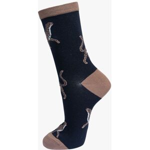 Sock Talk Women's Womens Bamboo Ankle Socks Leopard Print Cheetah Animal Sock Black Size: 3-7 Black 3-7 Sock Talk Women's Womens Bamboo Ankle Socks Leopard Print Cheetah Animal Sock Black Size: 3-7 Black 3-7