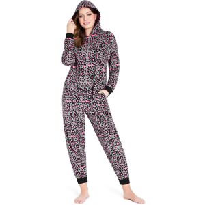 CityComfort Women's Animal Print Onesie Loungewear Size: Large Multicolor L CityComfort Women's Animal Print Onesie Loungewear Size: Large Multicolor L