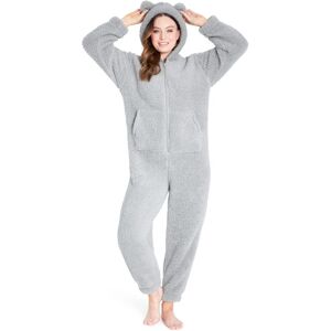 CityComfort Women's Onesie Loungewear in Grey Size: Large Grey L CityComfort Women's Onesie Loungewear in Grey Size: Large Grey L