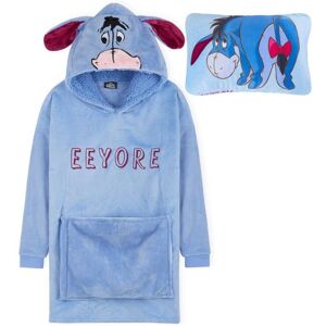 Disney Eeyore Hoodie Blanket & Cushion 2-In-1 in Blue Blue One Size Disney Eeyore Hoodie Blanket & Cushion 2-In-1 in Blue Blue One Size