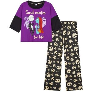 Disney Women's Womens Nightmare Before Christmas Pyjama Set in Purple Size: Small Purple S Disney Women's Womens Nightmare Before Christmas Pyjama Set in Purple Size: Small Purple S