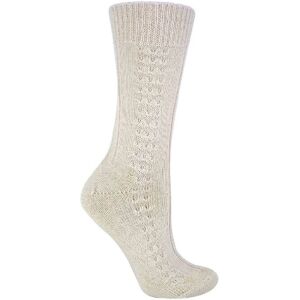 Sock Snob Women's 1 Pack Lightweight Soft Knitted 100% Pure Wool Bed Socks in Grey Size: 4-7 Grey 4-7 Sock Snob Women's 1 Pack Lightweight Soft Knitted 100% Pure Wool Bed Socks in Grey Size: 4-7 Grey 4-7