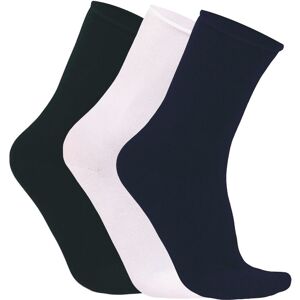 Alse Studio Women's 3Pair Modal Rich Super Soft Seamless No Elastic Ankle High Socks in True Black Size: 4-7 True Black 4-7 Alse Studio Women's 3Pair Modal Rich Super Soft Seamless No Elastic Ankle High Socks in True Black Size: 4-7 True Black 4-7