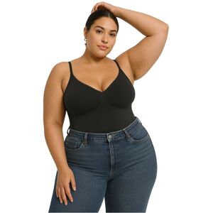 GWB Shapewear Women's Black Aurasnatch Seamless Tummy Control Shapewear Bodysuit Size: 14-16 Black 14-16 GWB Shapewear Women's Black Aurasnatch Seamless Tummy Control Shapewear Bodysuit Size: 14-16 Black 14-16