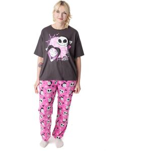 Disney Women's Adult Short Sleeve Long Leg Pyjama Set (Womens Multicoloured) Size: Large Multicolor L Disney Women's Adult Short Sleeve Long Leg Pyjama Set (Womens Multicoloured) Size: Large Multicolor L