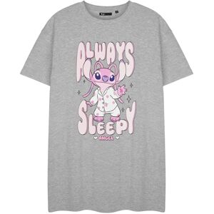 Disney Women's Short Sleeve Nightdress Grey Marl Official Merch Size: Large Grey L Disney Women's Short Sleeve Nightdress Grey Marl Official Merch Size: Large Grey L