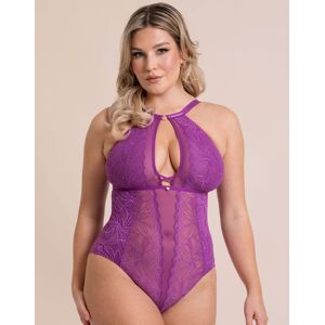Scantilly Women's Opulence Multiway Bodysuit Bra Stretch Lace Lingerie in Purple Size: XL Purple XL Scantilly Women's Opulence Multiway Bodysuit Bra Stretch Lace Lingerie in Purple Size: XL Purple XL