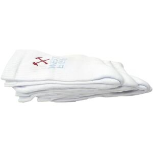 West Ham United FC Sports Socks (Pack of 3) in White Size: 4-6.5 White 4-6.5 West Ham United FC Sports Socks (Pack of 3) in White Size: 4-6.5 White 4-6.5