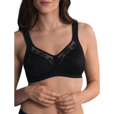 Anita Sophia Bra - Molded Cups, Floral Embroidery, Wide Straps - Bra Anita Sophia Bra - Molded Cups, Floral Embroidery, Wide Straps - Bra