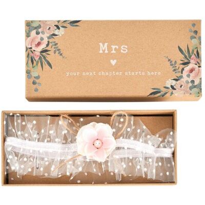 Love story Women's Bridal Garter in Ivory Ivory One Size Love story Women's Bridal Garter in Ivory Ivory One Size