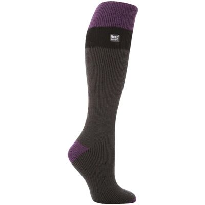 Heat Holders Womens Long Knee High Thermal Ski Socks - Dark Grey Heat Holders Womens Long Knee High Thermal Ski Socks - Dark Grey
