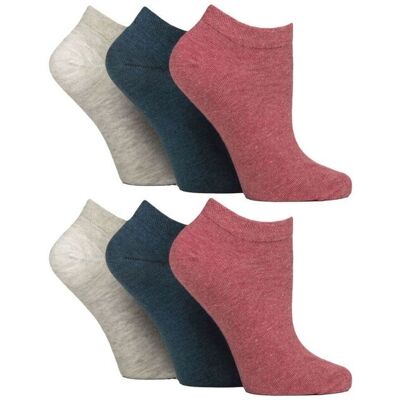 Iomi Women's 6 Pack Diabetic Trainer Socks Extra Wide Socks for Swollen Feet in Grey Size: 4-8 Grey 4-8 Iomi Women's 6 Pack Diabetic Trainer Socks Extra Wide Socks for Swollen Feet in Grey Size: 4-8 Grey 4-8