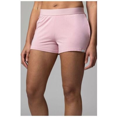SOCKSHOP Lazy Panda Women's 1 Pack Bamboo Loungewear Selection Shorts in Pale Pink Size: 12 Pale Pink 12 SOCKSHOP Lazy Panda Women's 1 Pack Bamboo Loungewear Selection Shorts in Pale Pink Size: 12 Pale Pink 12