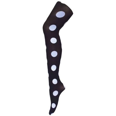 Sock Snob Women's 1 Pack Coloured 80 Denier Opaque Patterned Soft Tights in Black Size: 8-10 Black 8-10 Sock Snob Women's 1 Pack Coloured 80 Denier Opaque Patterned Soft Tights in Black Size: 8-10 Black 8-10