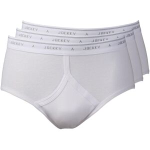 Jockey Men's Y-Front Briefs Pack Of 3 in White Size: 40 White 40 Jockey Men's Y-Front Briefs Pack Of 3 in White Size: 40 White 40