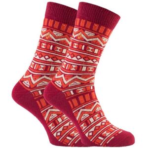 FARAH Men's 2 Pack Vintage Aztec Patterned Colourful Cotton Socks in Burnt Orange Size: 6-11 Burnt Orange 6-11 FARAH Men's 2 Pack Vintage Aztec Patterned Colourful Cotton Socks in Burnt Orange Size: 6-11 Burnt Orange 6-11