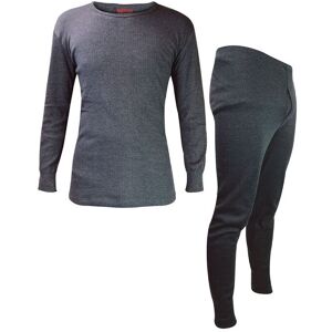 Heat Holders Men's Winter Thermal Underwear Set: Top & Long Johns in Grey Size: 2XL Grey 2XL Heat Holders Men's Winter Thermal Underwear Set: Top & Long Johns in Grey Size: 2XL Grey 2XL