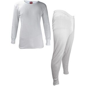 Heat Holders Men's Winter Thermal Underwear Set: Top & Long Johns in White Size: XL White XL Heat Holders Men's Winter Thermal Underwear Set: Top & Long Johns in White Size: XL White XL