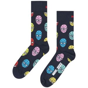 Happy Socks Men's Marvel Spidey Novelty Socks Gift Idea in Navy Size: 6-11 Navy 6-11 Happy Socks Men's Marvel Spidey Novelty Socks Gift Idea in Navy Size: 6-11 Navy 6-11