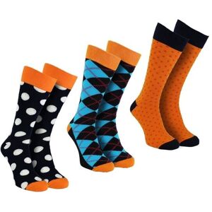 Happy Socks Men's 3 Pack of Novelty Dress Socks in Burnt Orange Size: 6-11 Burnt Orange 6-11 Happy Socks Men's 3 Pack of Novelty Dress Socks in Burnt Orange Size: 6-11 Burnt Orange 6-11