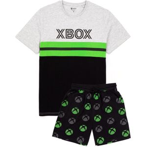 Xbox Men's Short Sleeve Short Leg Pyjama Set (Adult Black) in Black Size: Large Black L Xbox Men's Short Sleeve Short Leg Pyjama Set (Adult Black) in Black Size: Large Black L
