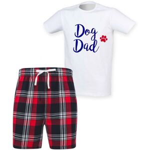 60 SECOND MAKEOVER Men's Dog Dad Tartan Trouser Pyjama Set Size: Large Multicolor L 60 SECOND MAKEOVER Men's Dog Dad Tartan Trouser Pyjama Set Size: Large Multicolor L
