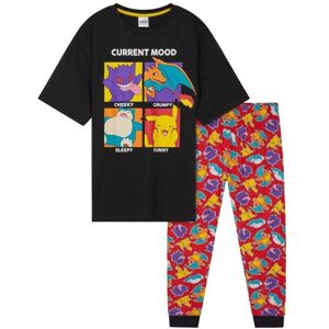 Pokemon Men's Short Sleeve Pyjama Set Size: Large Multicolor L Pokemon Men's Short Sleeve Pyjama Set Size: Large Multicolor L