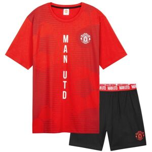 Manchester United FC Men's Short Pyjama Set Size: 3XL Multicolor 3XL Manchester United FC Men's Short Pyjama Set Size: 3XL Multicolor 3XL