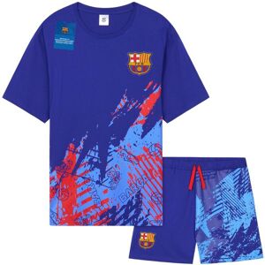 Barcelona FC Men's Short Pyjama Set PJ Comfy Lounge Nightwear Sleepwear in Blue Size: 3XL Blue 3XL Barcelona FC Men's Short Pyjama Set PJ Comfy Lounge Nightwear Sleepwear in Blue Size: 3XL Blue 3XL