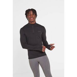 TOG24 Men's 'Snowdon' Thermal Base Layer Quarter Zip in Black Size: Large Black L TOG24 Men's 'Snowdon' Thermal Base Layer Quarter Zip in Black Size: Large Black L