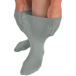 Dr.Socks Men's 1 Pack Extra Wide Bamboo Oedema Socks in Grey Size: 12-14 Grey 12-14 Dr.Socks Men's 1 Pack Extra Wide Bamboo Oedema Socks in Grey Size: 12-14 Grey 12-14