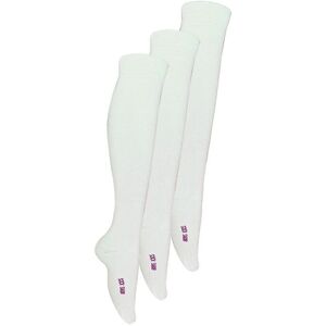 Sock Snob Men's 3 Pack Knee High Long Plain Soft Breathable Bamboo Socks in White Size: 9-12 White 9-12 Sock Snob Men's 3 Pack Knee High Long Plain Soft Breathable Bamboo Socks in White Size: 9-12 White 9-12