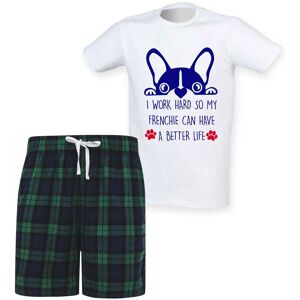 60 SECOND MAKEOVER Men's I Work Hard So My Frenchie Can Have A Better Life Pyjama Set in Green Size: 2XL Green 2XL 60 SECOND MAKEOVER Men's I Work Hard So My Frenchie Can Have A Better Life Pyjama Set in Green Size: 2XL Green 2XL