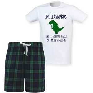 60 SECOND MAKEOVER Men's Unclesaurus Pyjama Set in Green Size: Large Green L 60 SECOND MAKEOVER Men's Unclesaurus Pyjama Set in Green Size: Large Green L