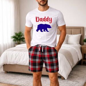 60 SECOND MAKEOVER Men's Daddy Bear Pyjama Set in Red Size: 2XL Red 2XL 60 SECOND MAKEOVER Men's Daddy Bear Pyjama Set in Red Size: 2XL Red 2XL