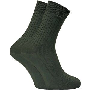 Dr Hunter Men's 2 Pack 100% Cotton Hiking Boot Socks in Green Size: 9-11 Green 9-11 Dr Hunter Men's 2 Pack 100% Cotton Hiking Boot Socks in Green Size: 9-11 Green 9-11